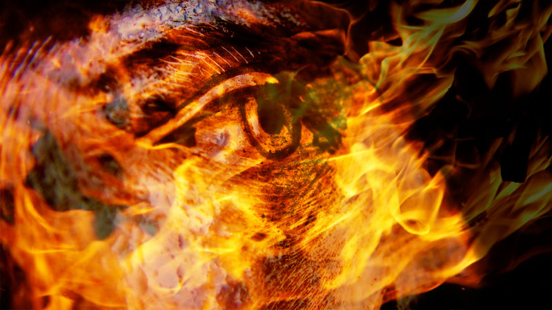 burning