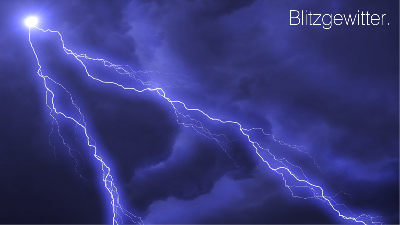 blitzgewitter